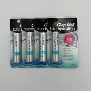 (4) Chapstick Total Hydration SOOTHING OASIS 3 In 1 Lip Care